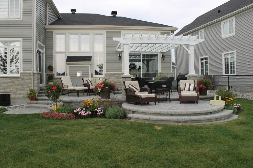 Raised backyard patio Ottaws Traditional Patio Ottawa by