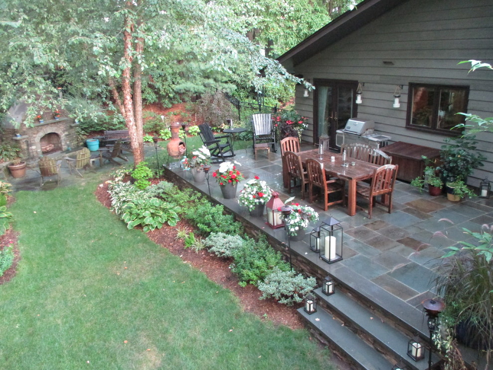 Raised Patio Terrace, Wyckoff, NJ Traditional Patio New York by