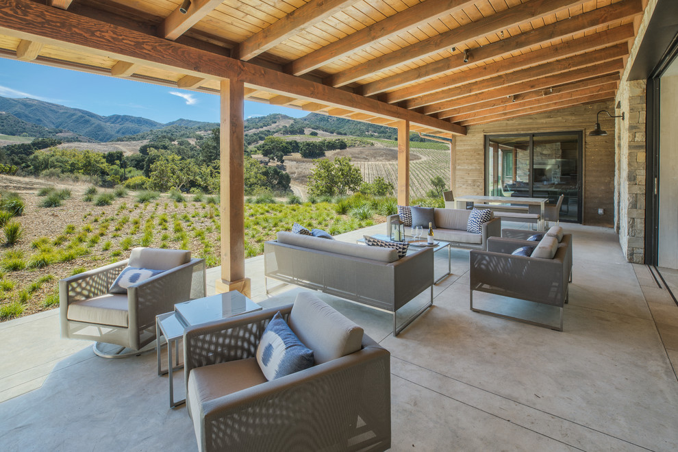 Ranch Style Residence Farmhouse Patio San Francisco by Taylor Lombardo Architects Houzz