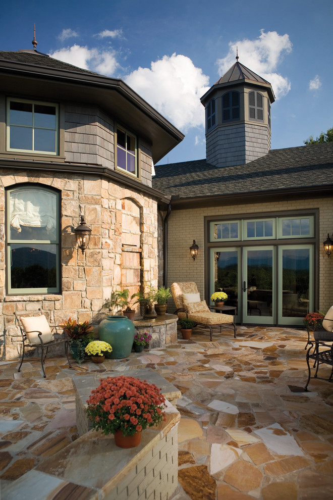 Remodel of a 1980"s ranch house Traditional Patio Other by