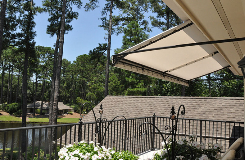 Residential Awnings Contemporary Patio Atlanta by Coastal