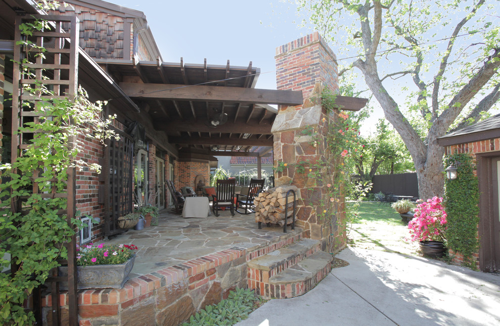 Residential Exterior Specialty Traditional Patio Dallas by NARI