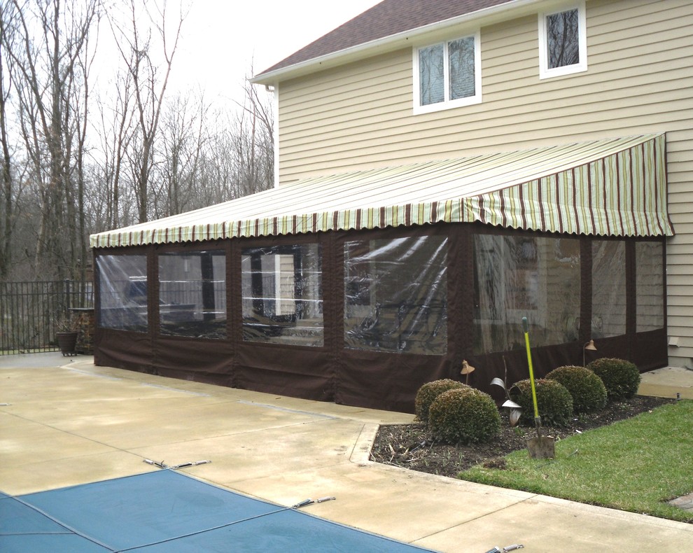 Residential Patio Awnings Traditional Patio Columbus by Capital City Awning Houzz