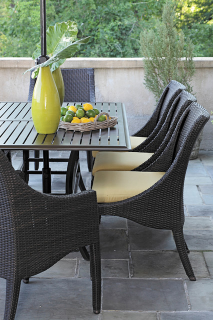 Resin Wicker Patio Dining Set Modern Birmingham By Summer Classics Houzz Uk - Outdoor Wicker Patio Dining Table Resin Wicker Patio Dining Set Modern Birmingham By Summer Classics Houzz Uk - Outdoor Wicker Patio Dining Table