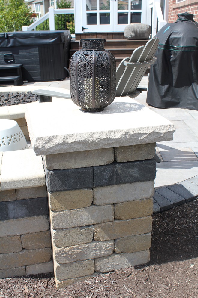 Restful Seating Area and Outdoor Fire Pit (Zionsville, IN