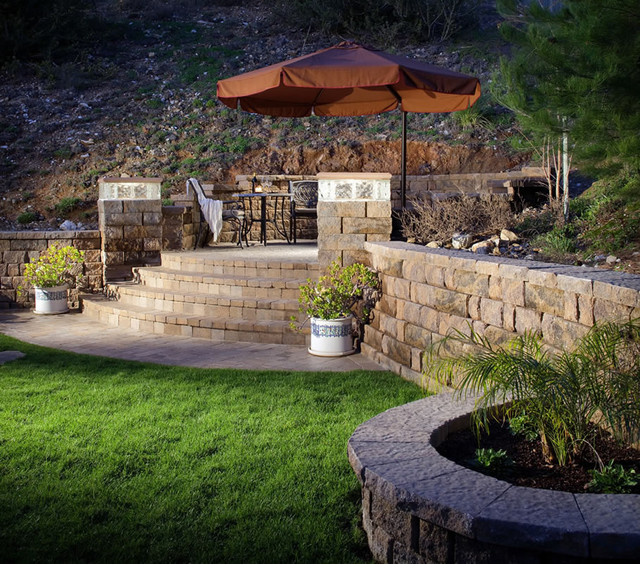 Retaining Walls Patio San Diego by Western Pavers Houzz AU