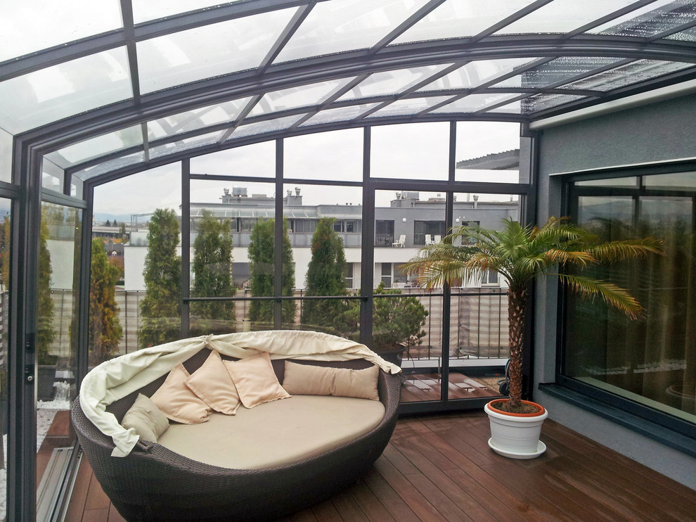 Retractable Patio Enclosure Modern Patio Other by IPC Team Houzz