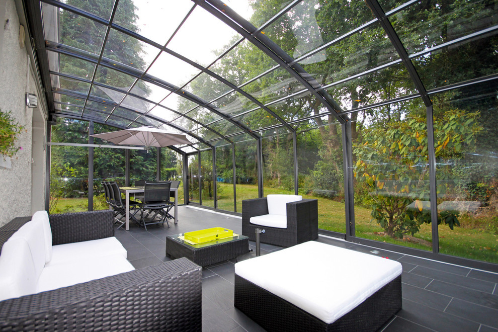 Retractable Patio Enclosure Modern Patio Other by IPC Team Houzz