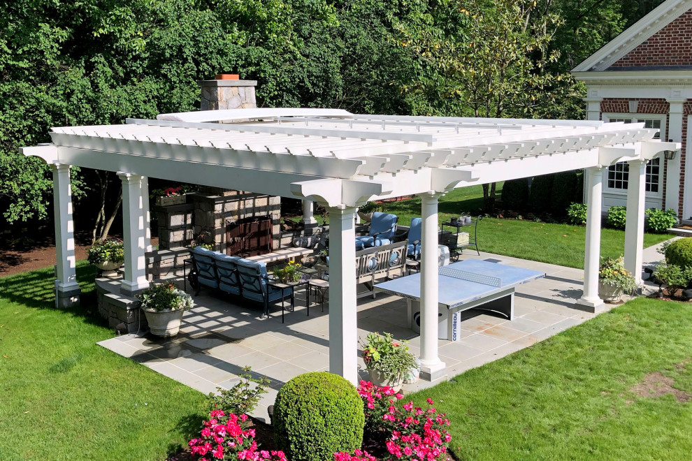 Retractable Roof, Darien Traditional Patio New York by ShadeFX