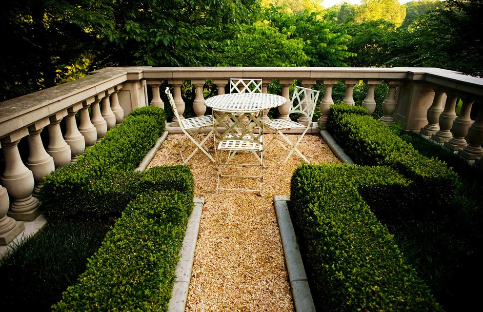 Example of a classic patio design in Nashville with no cover