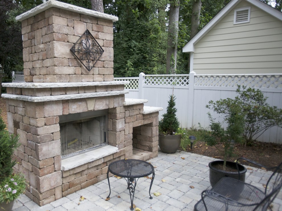 Patio - traditional patio idea in Raleigh