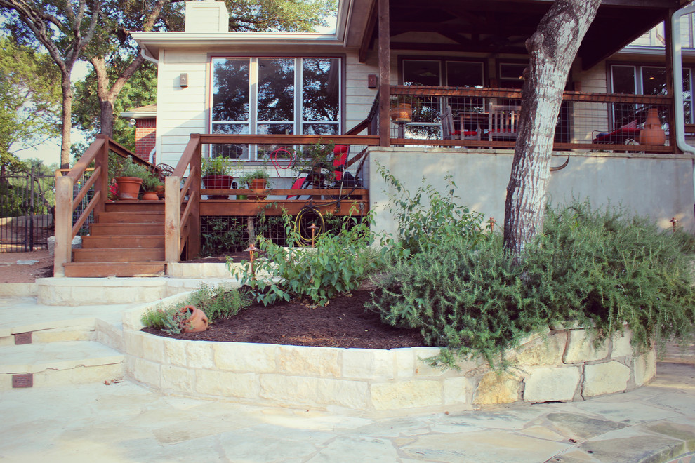 Rob Roy Patio and Outdoor Kitchen Contemporary Patio Austin by