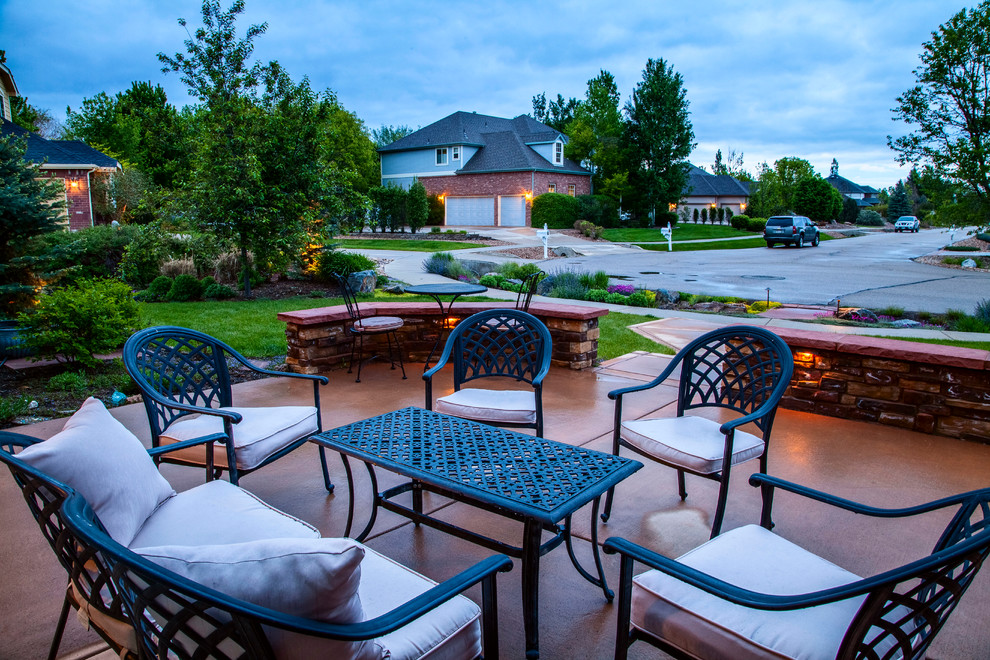 Rock Canyon Contemporary Patio Denver by TLC Gardens Houzz