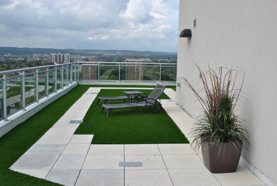Rooftop Patio Traditional Patio San Diego by San Diego Artificial Lawns, Inc. Houzz