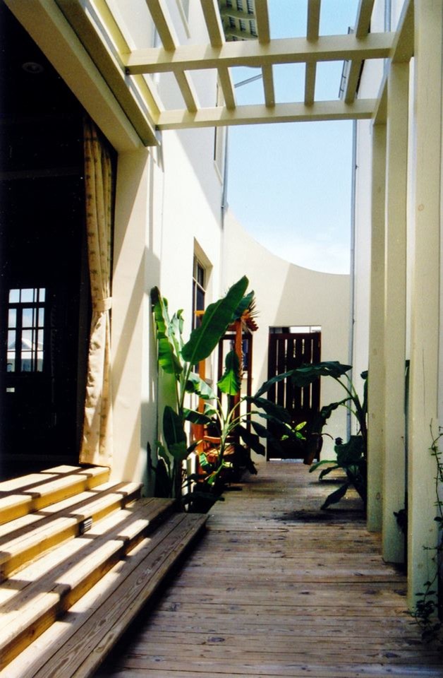 Foto di un patio o portico stile marinaro