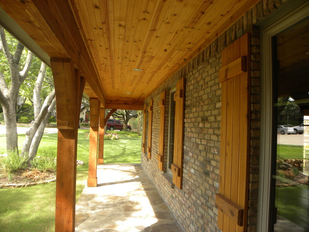 Roundrock Rebuild Craftsman Patio Dallas by 3rd Street Custom