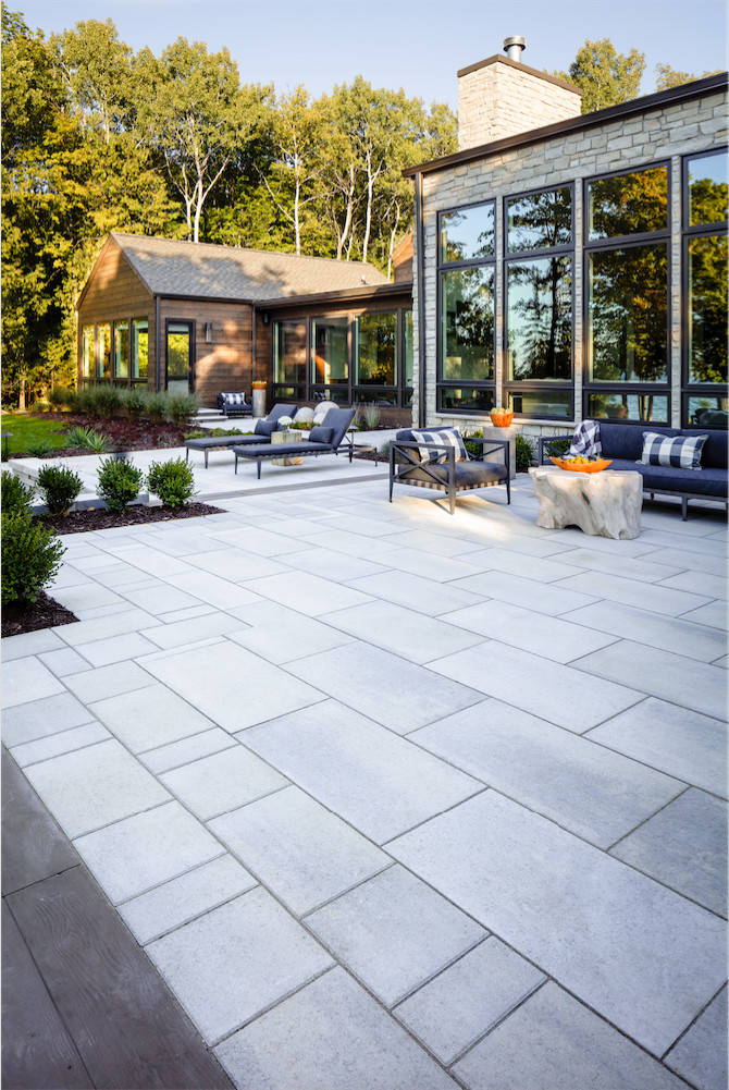 Rustic Modern Exterior Design Rustic Patio Philadelphia By Techo Bloc Houzz