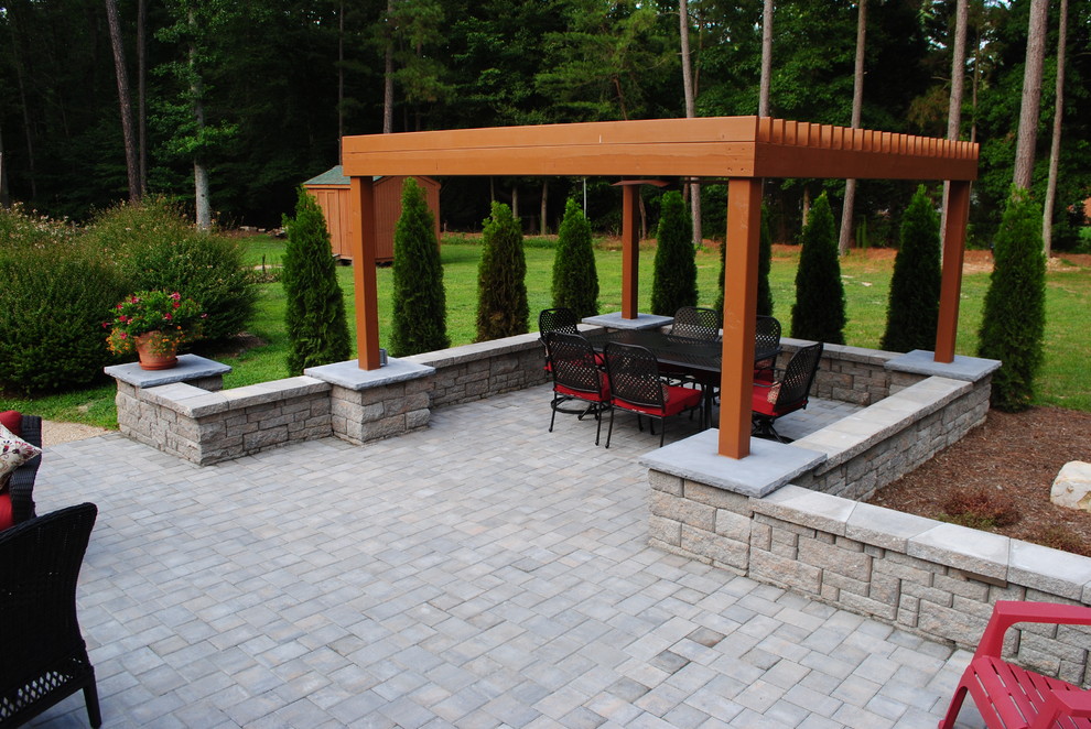 Rustic Outdoor Retreat in Mechanicsville, Virginia Rustic Patio