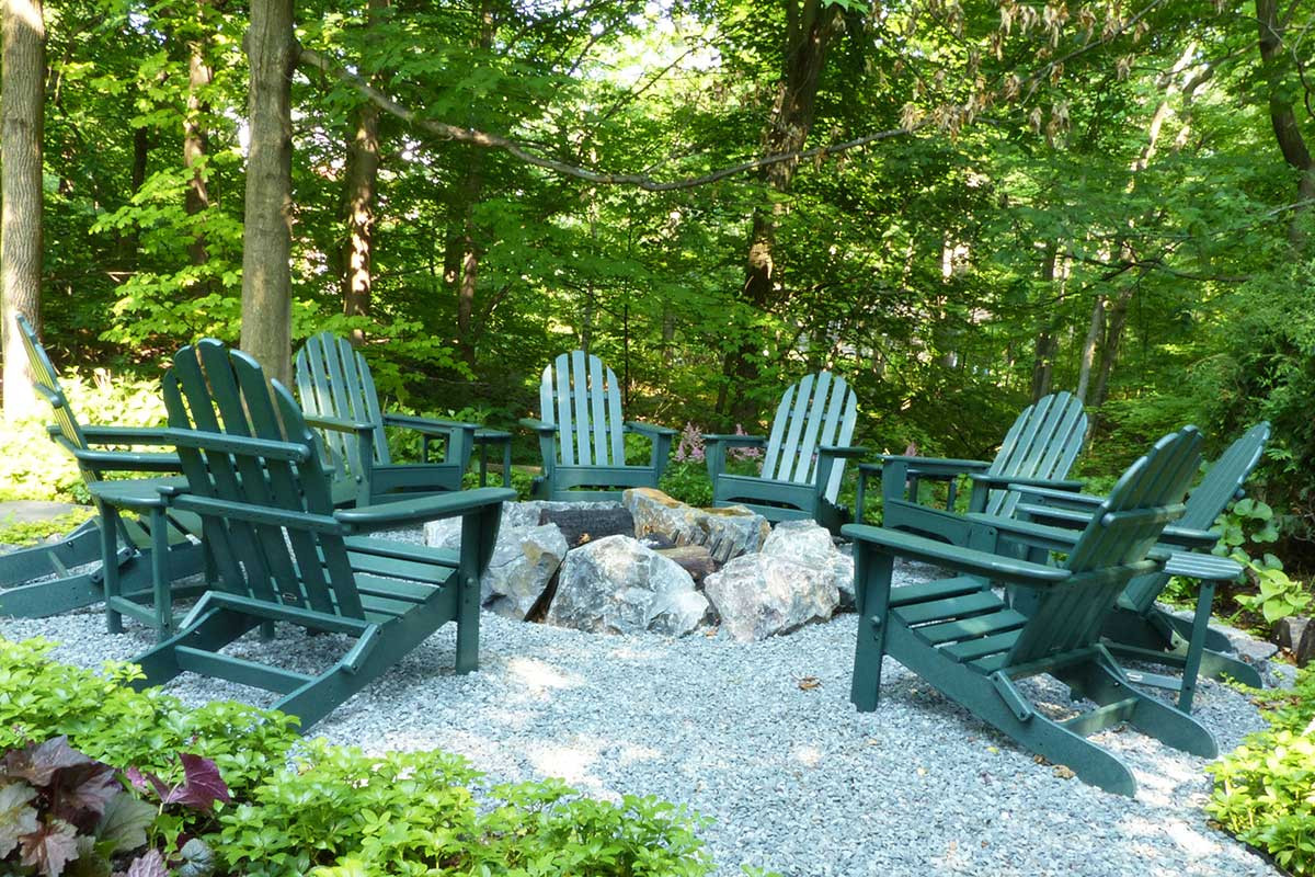 75 Beautiful Rustic Patio with Gravel Ideas and Designs March