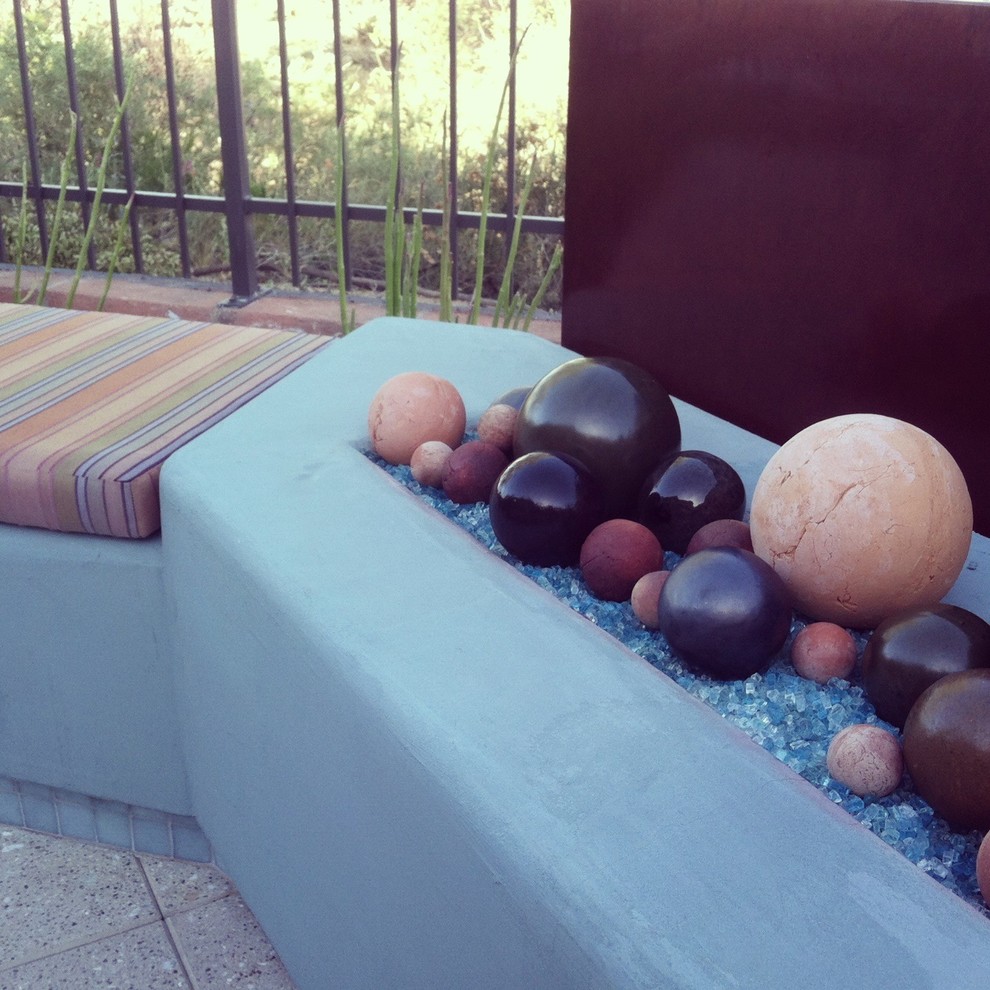 Photo of a bohemian patio in Phoenix.