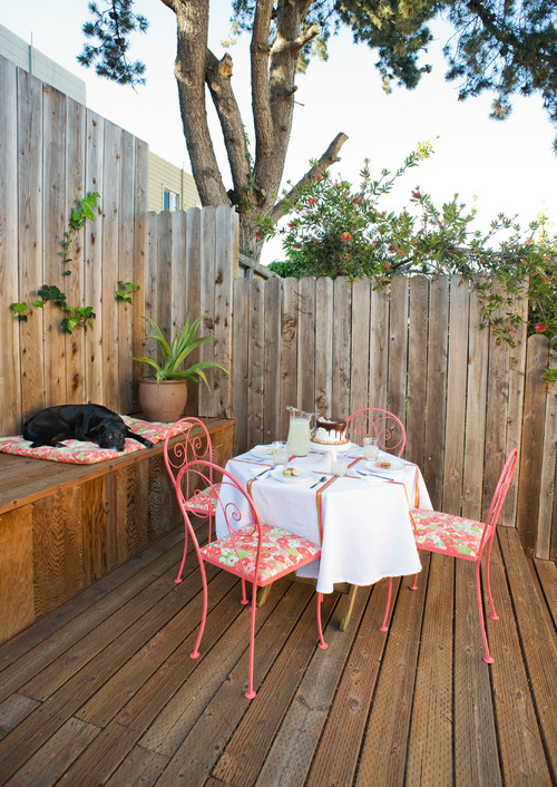 SF Apartment outdoor space
