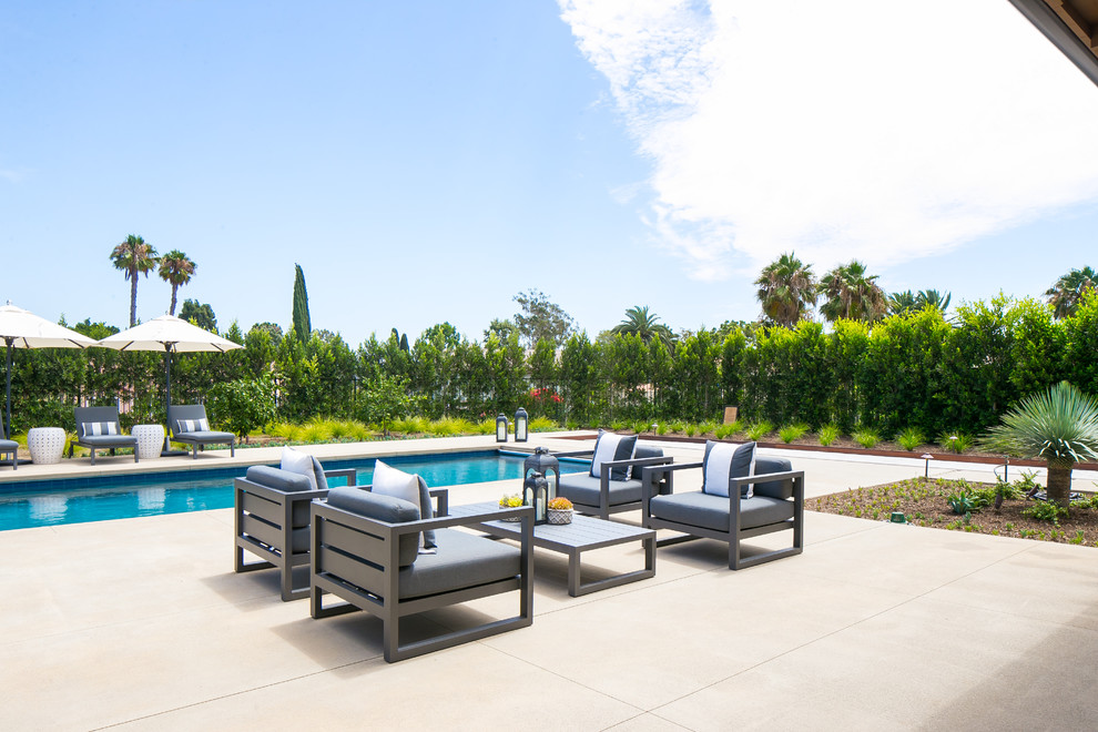 San Juan Capistrano Contemporary Patio Orange County by Design
