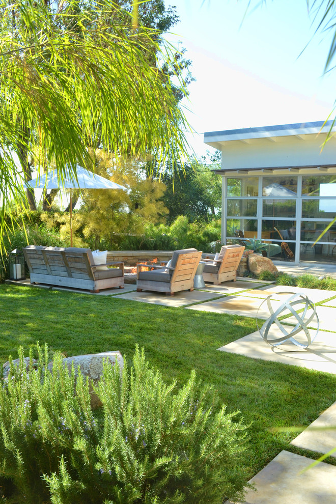 Inspiration for a modern patio remodel in San Luis Obispo