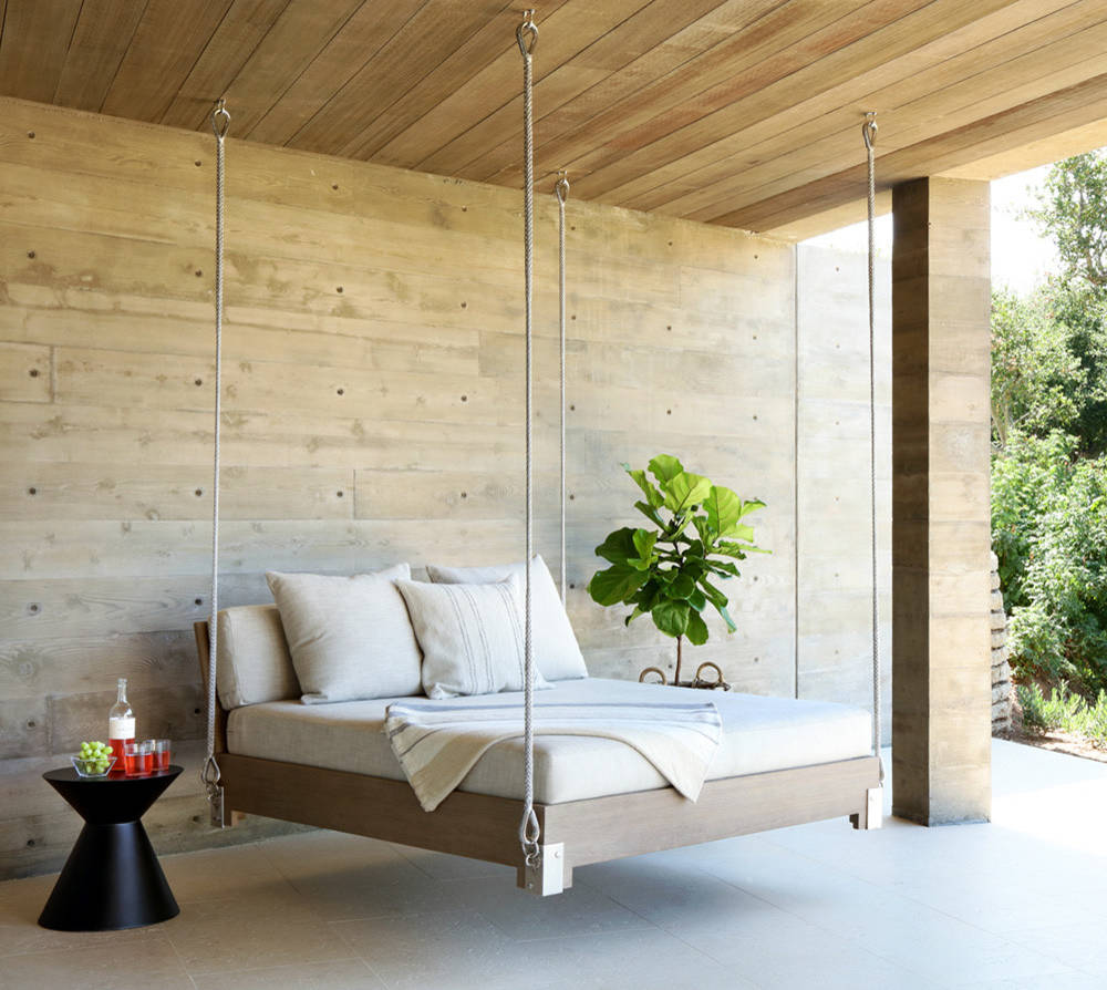 Hanging Bed Patio Ideas Photos Houzz, Outdoor Patio Hanging Bed