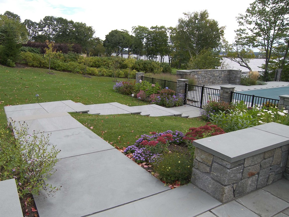 Seaside Pool & Patio Contemporary Patio Portland Maine by Anderson Landscape Houzz