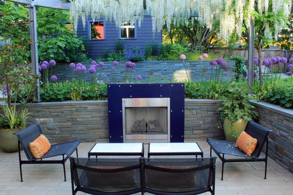 Seattle Urban Garden Contemporary Patio Seattle by AHBL Houzz