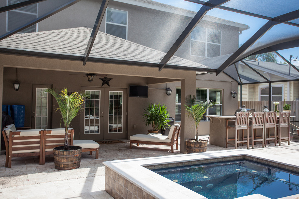 Seneca Floorplan Traditional Patio Tampa by Inland Homes Houzz IE