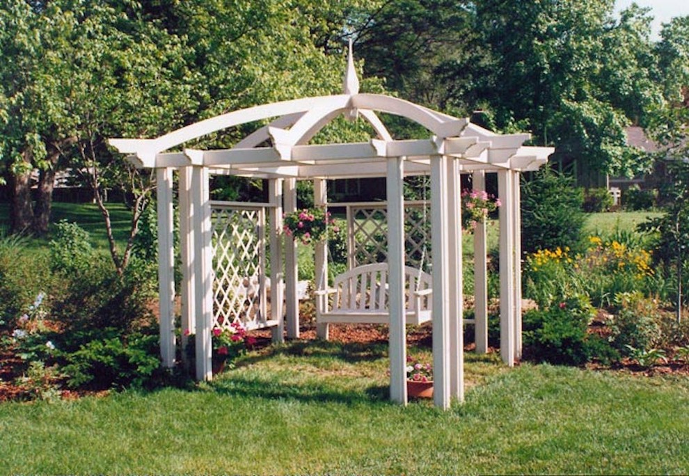 Shade Arbors & Pergolas Transitional Patio Kansas City by