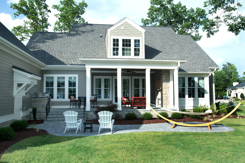 Shook Hill Traditional Patio Raleigh by Tab Premium Built Homes