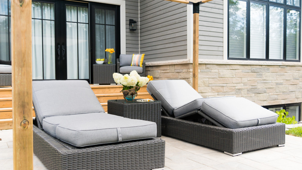 Single lounger Brad's house Patio Toronto by Toja Inc. Houzz
