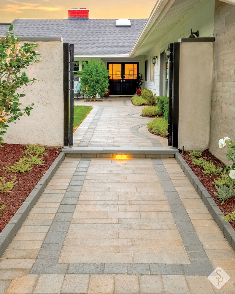Small Backyard & Front Yard Remodel - Traditional - Patio - Orange ...