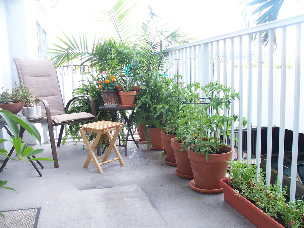 Réalisation d'une terrasse.