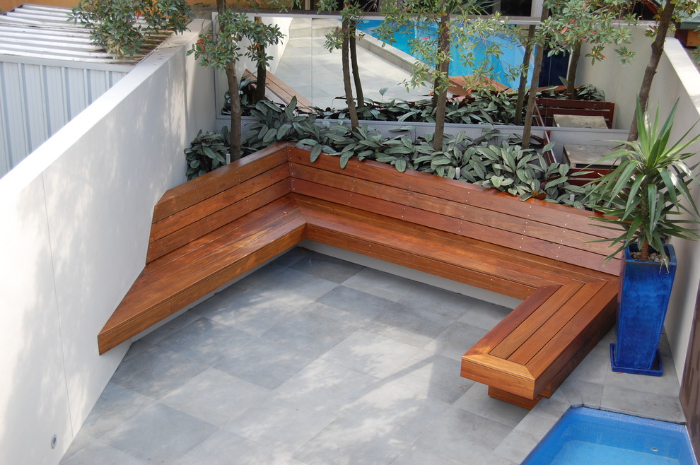 Inspiration for a modern patio remodel in Sydney