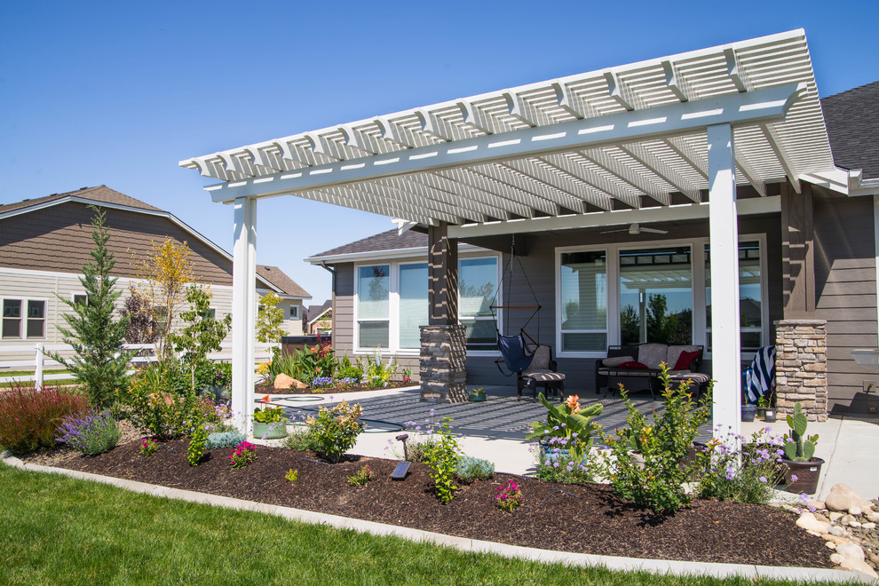 Snow Pergola Modern Patio Boise by ShadeWorks, Inc. Houzz