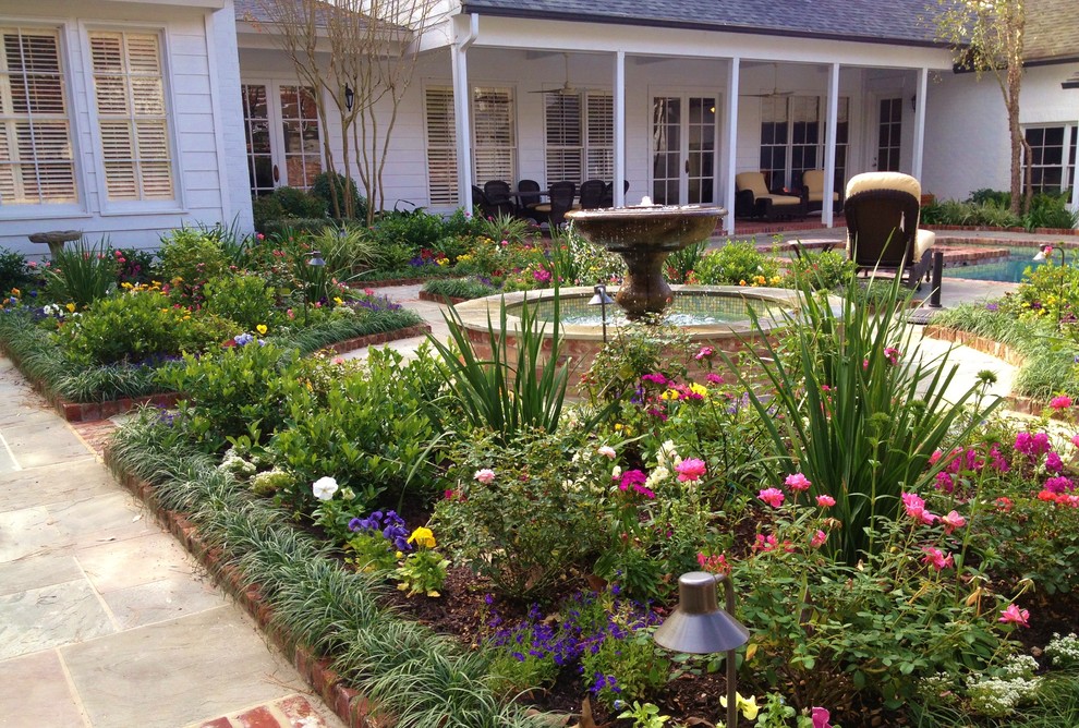 Softscape Traditional Patio Houston by Outer Image Design