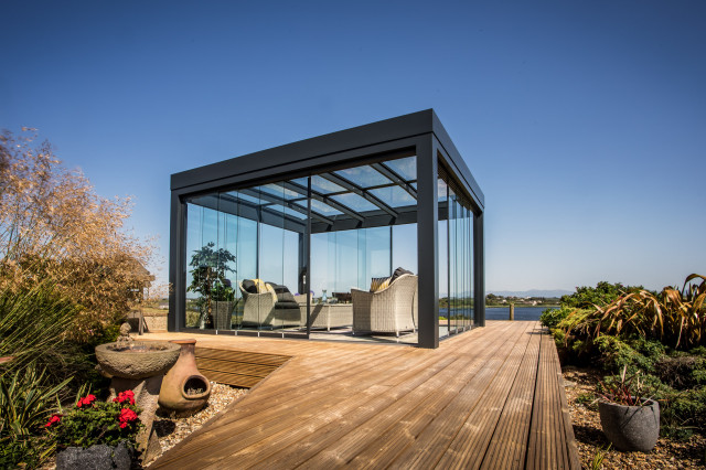 Solarlux: Glashaus als trendige Outdoor-Küche