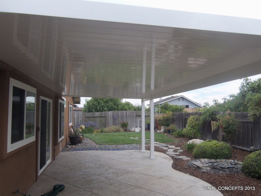 SOLID PATIO COVER Traditional Patio Los Angeles by Vinyl