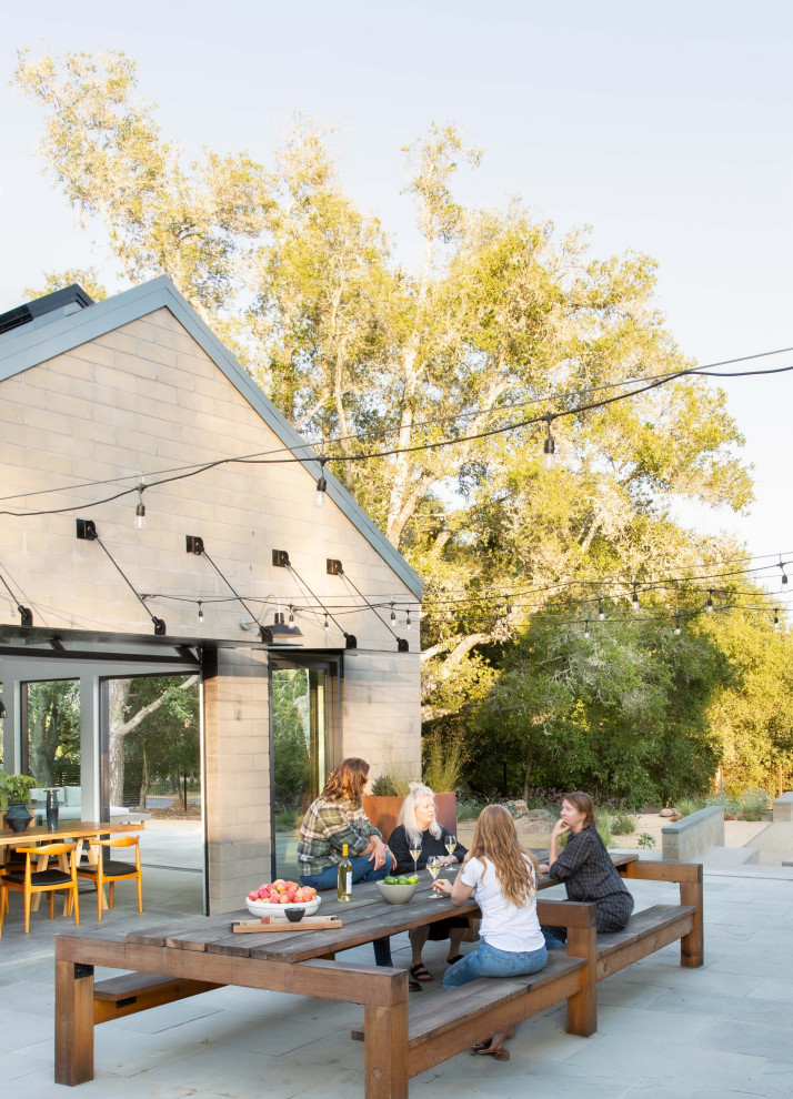 Sonoma Farmhaus - Farmhouse - Patio - San Francisco - by SkB Architects