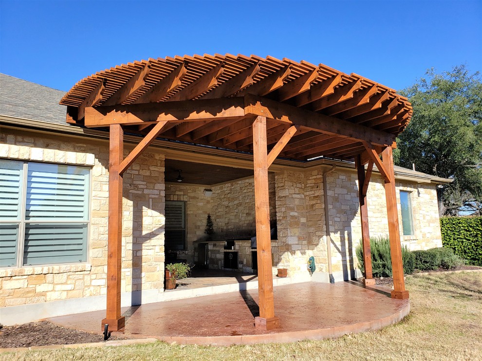 South Austin Pergola and Outdoor Kitchen by Archadeck of Austin