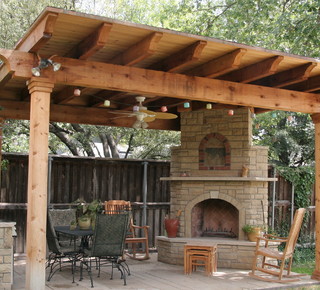 Southwest Fence & Deck: Outdoor Living Space - Traditional - Patio