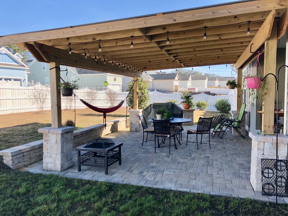 Southwood Patio Traditional Patio Other by NeSmith Landscapes