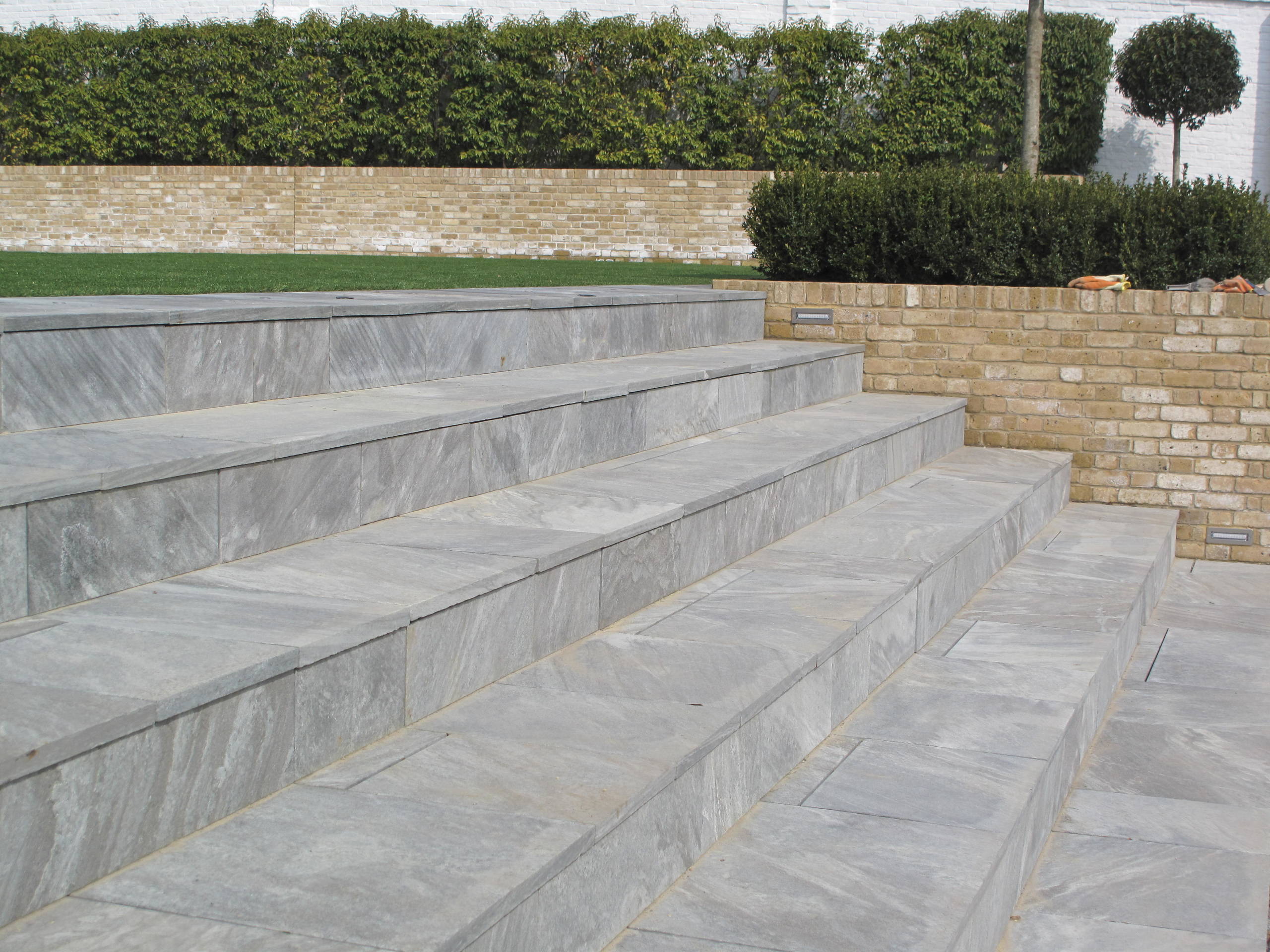 Sovereign Ebony Cloud Paving Private Garden Modern Patio Essex By Ced Stone Group Houzz