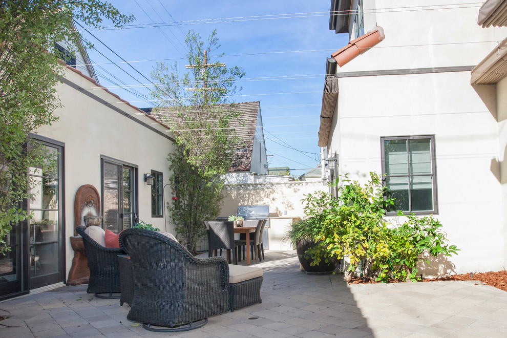 Spanish Revival in Los Angeles - Mediterranean - Patio - Los Angeles ...