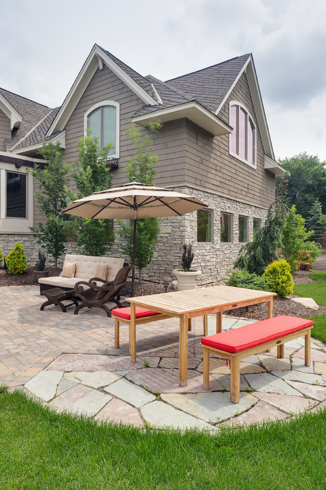 Sport court Craftsman Patio Minneapolis by Schrader & Companies