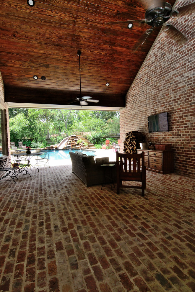 Spring Valley Houston Custom Build Contemporary Patio Houston