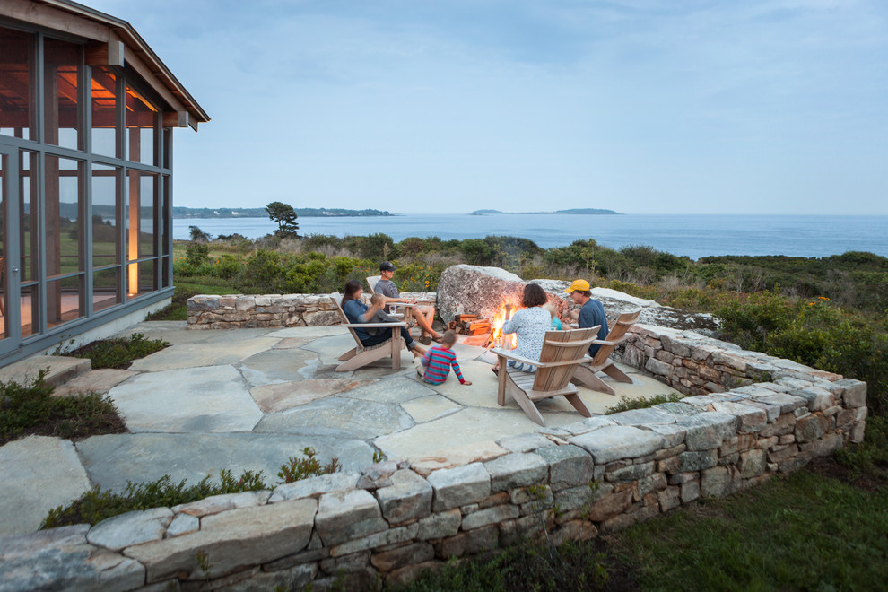 Spurwink Retreat Contemporary Patio Portland Maine by Whitten Architects Houzz